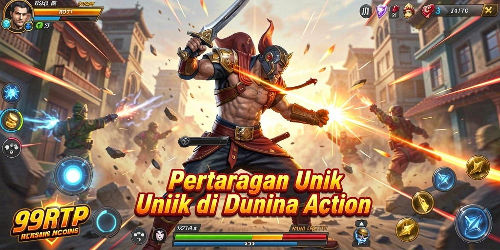 Tampilan gameplay menarik dari 99RTP yang penuh aksi.