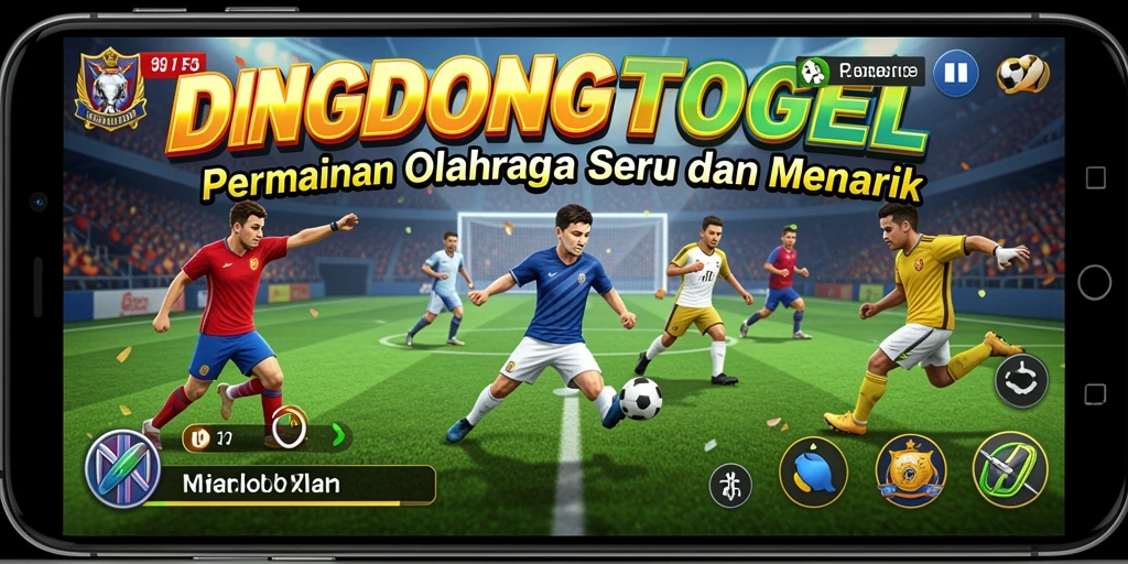 Tampilan interaktif dan seru saat bermain DINGDONGTOGEL.