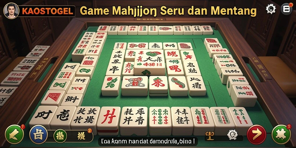 Tampilan gameplay KAOSTOGEL yang menantang dan seru.