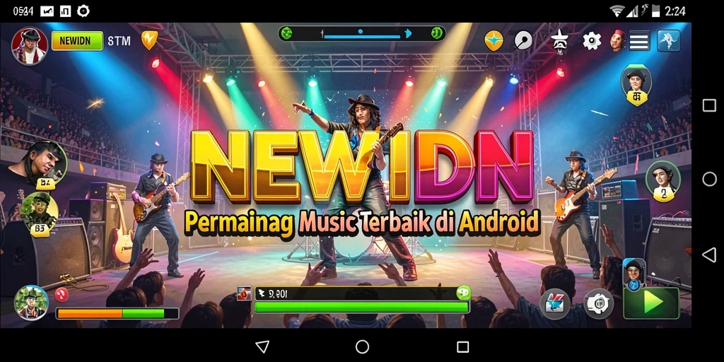Tampilan gameplay <strong>NEWIDN</strong> yang mengasyikkan dan menantang.