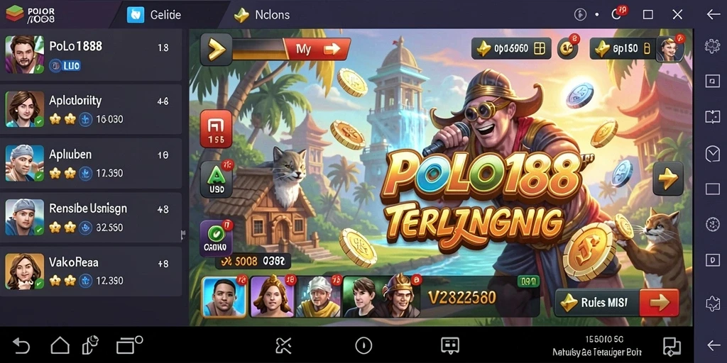 Tampilan menarik dari aplikasi Utility POLO188 yang mempermudah pengguna.
