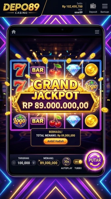 Proses pengunduhan aplikasi di depo89 yang cepat dan efisien.